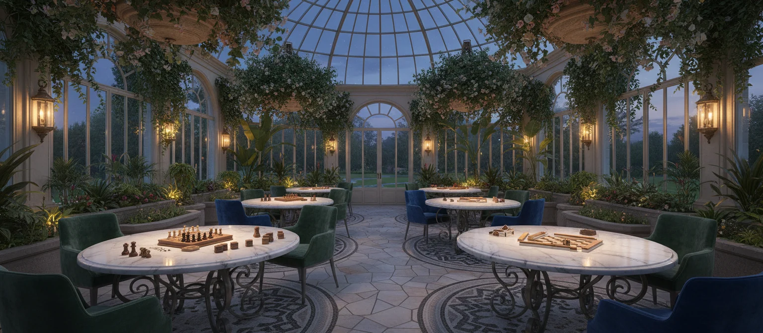 Grand Buda Café & Poker Room belső tér